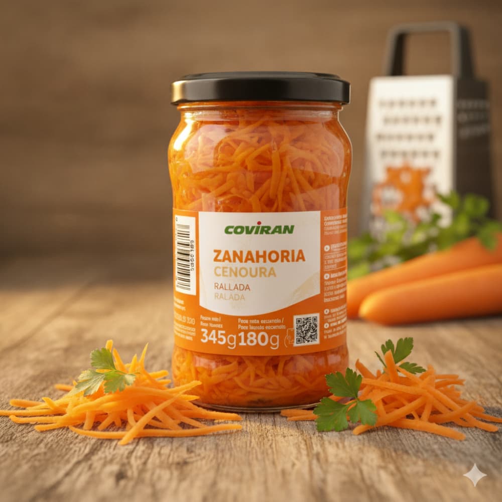Zanahoria rallada Coviran (345 g / 12.17 oz) - Miniatura 5