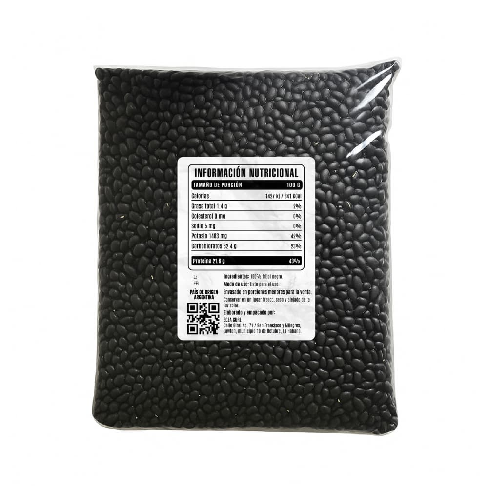 Frijoles negros Cosecha Real (2.27 kg / 5 lb) - Miniatura 3