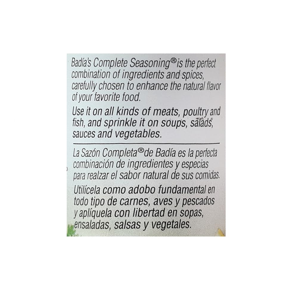 Sazón completo Badia (99.2 g / 3.5 oz) - Miniatura 3