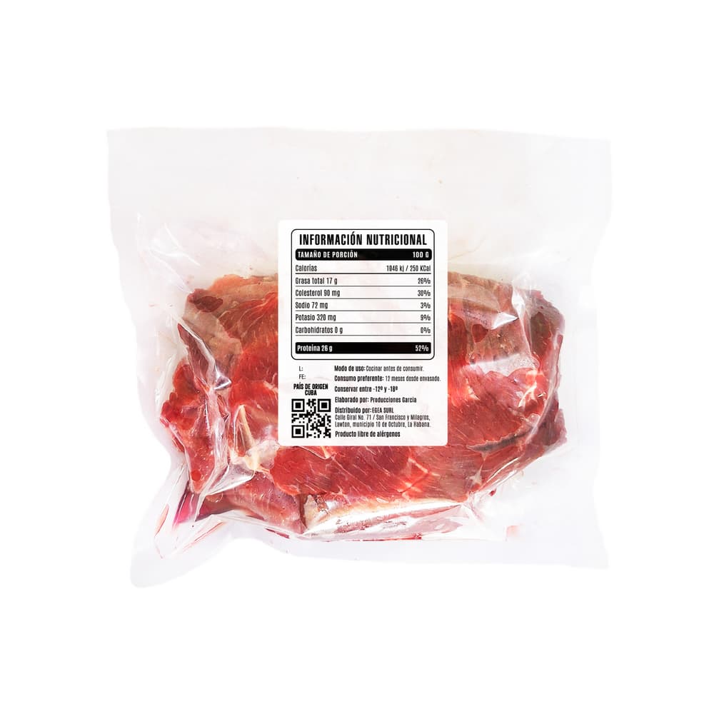Carne de res lasqueada Cosecha Real (3 x 1 kg / 2.2 lb) - Miniatura 3