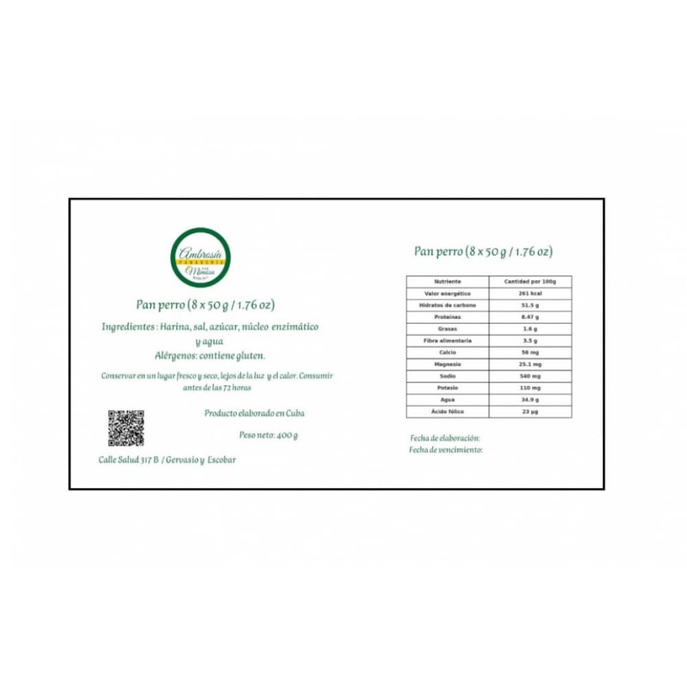 Pan perro (8 x 50 g / 1.76 oz) - Miniatura 2