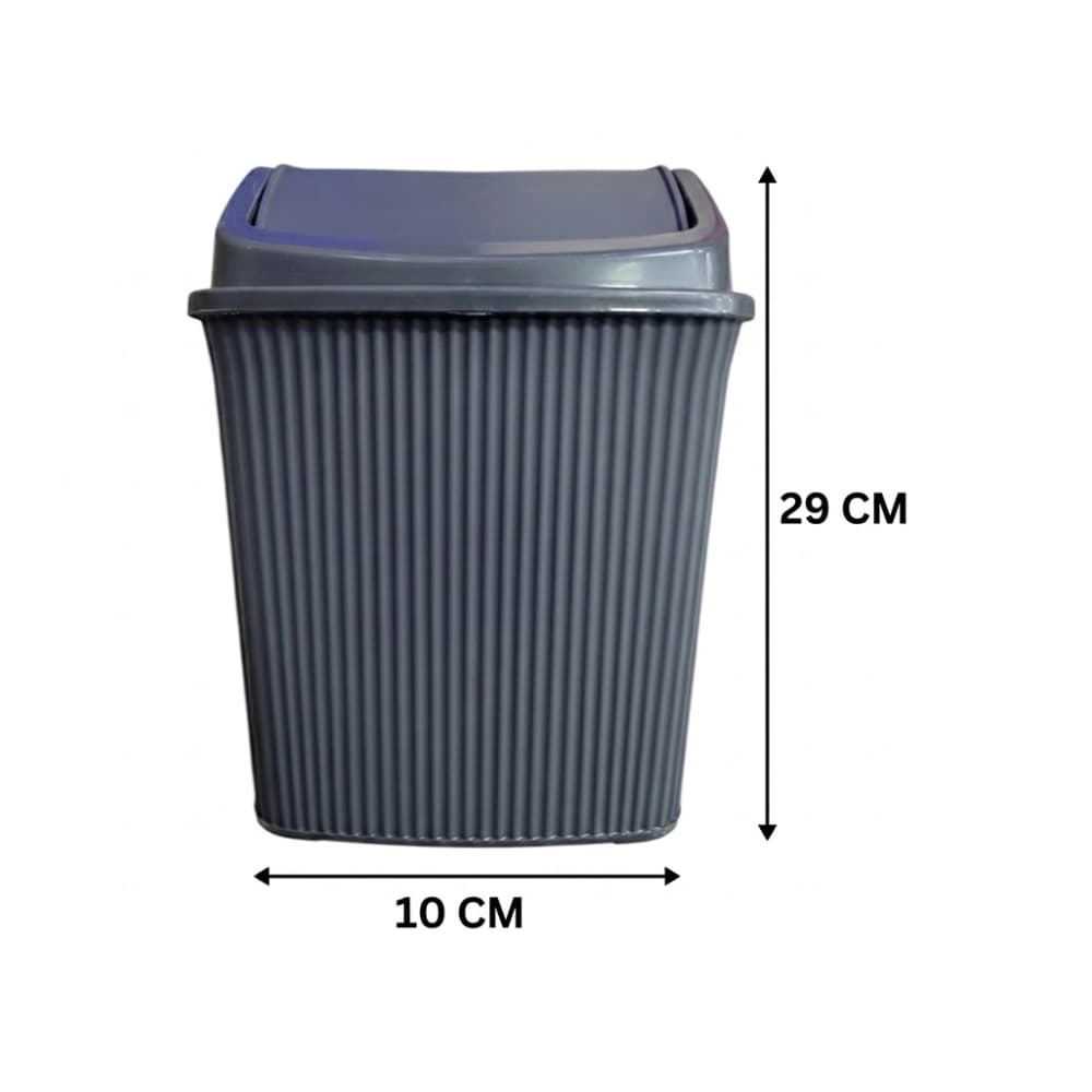 Cesto para basura con tapa giratoria Elf (5 L) - Miniatura 2