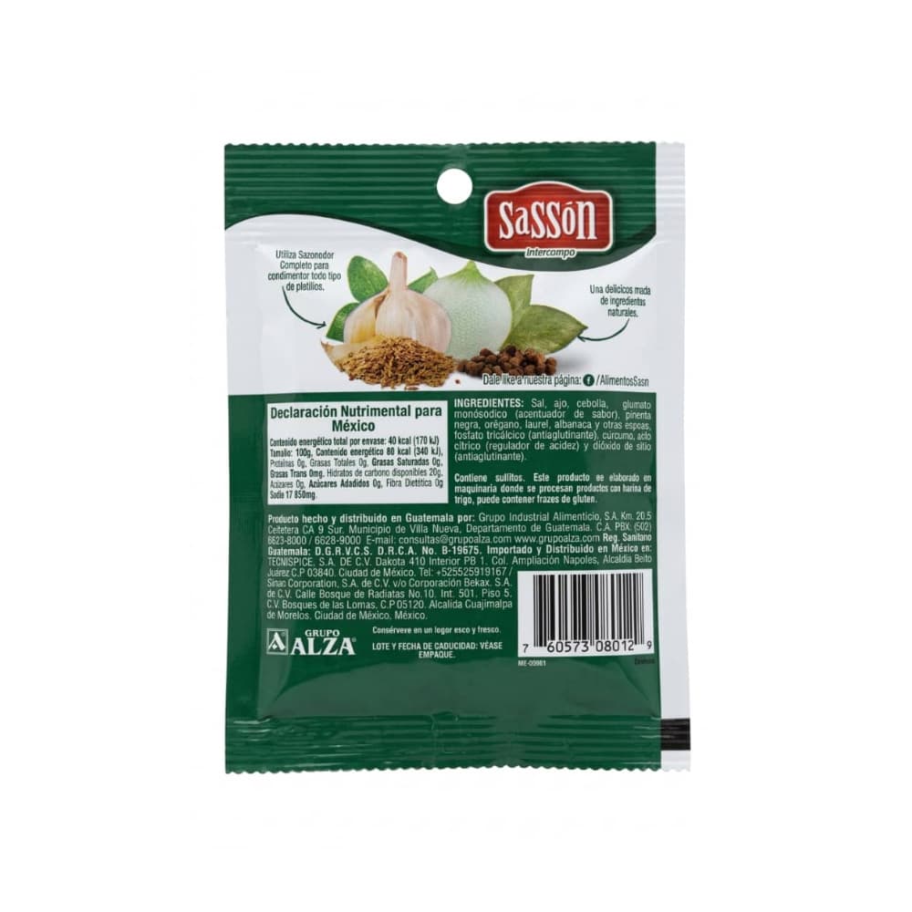 Sazonador completo Sassón (50 g / 1.76 oz) - Miniatura 5
