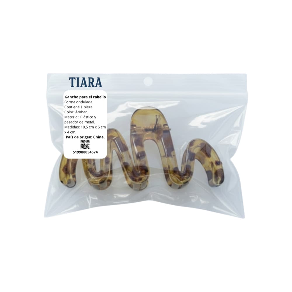 Gancho ámbar para el cabello Tiara - Miniatura 4