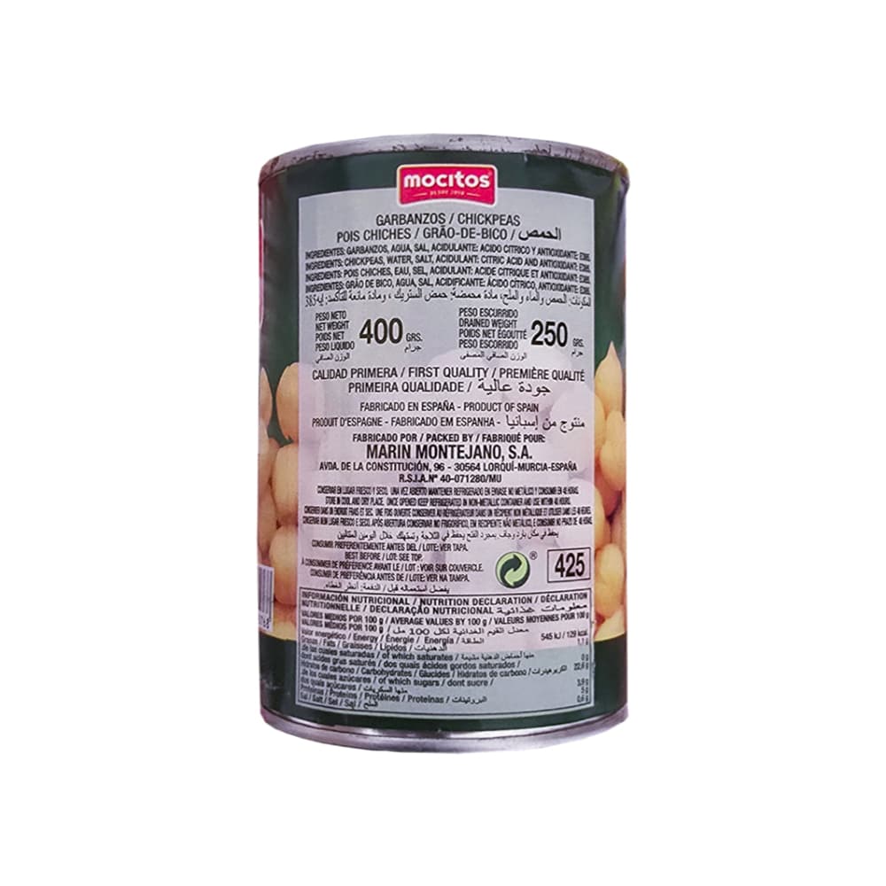 Garbanzos Mocitos (400 g / 14.1 oz) - Miniatura 3