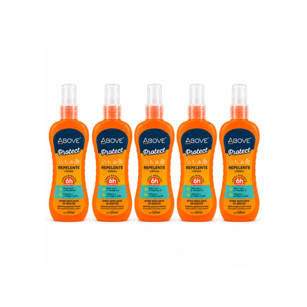 Repelente aerosol Above Protect (5 x 200 ml) - Miniatura 1