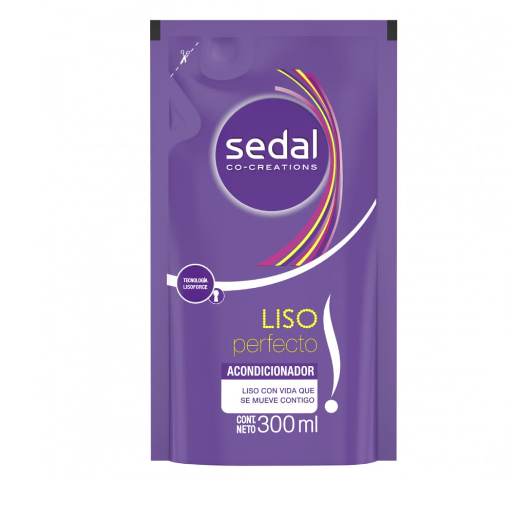 Acondicionador liso perfecto Sedal (300 ml) - Imagen 1