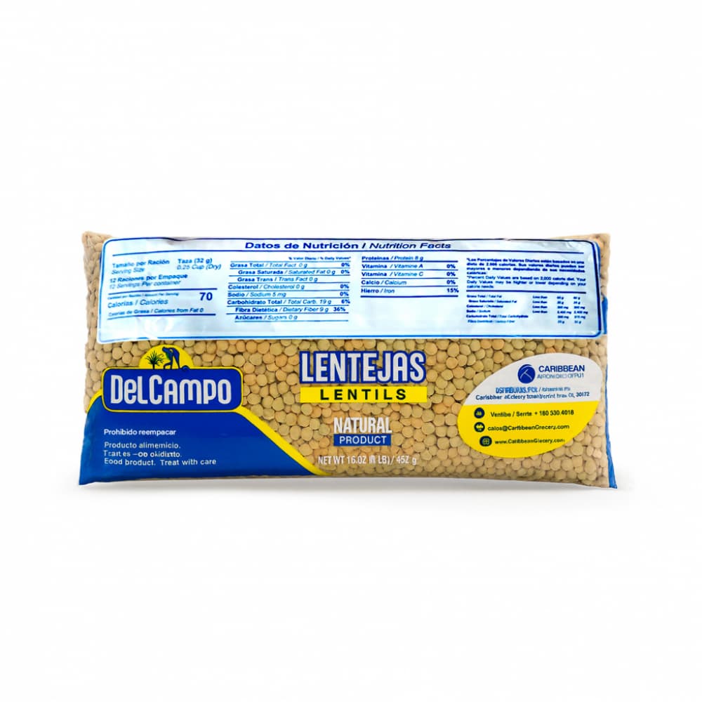 Lentejas Del Campo (454 g / 1 lb) - Miniatura 4