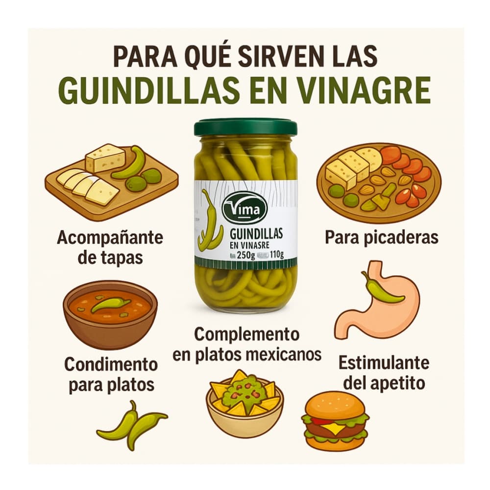 Guindillas en vinagre Vima Foods (290 g / 10.22 oz) - Miniatura 2