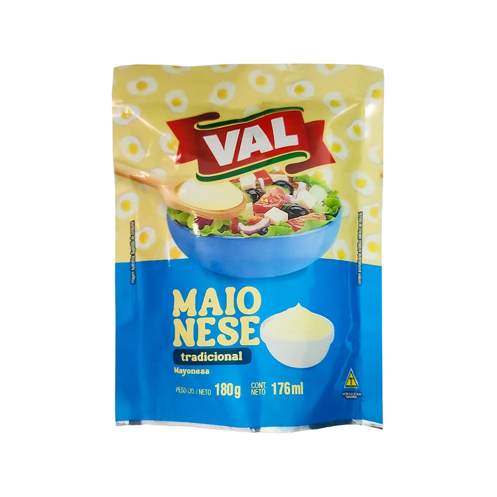 Mayonesa tradicional Val (180 g / 6.34 oz) - Imagen 1