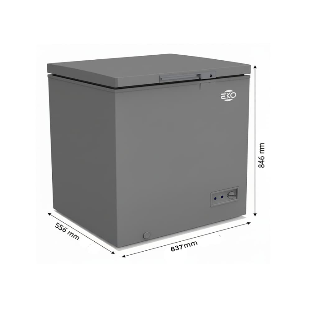 Congelador horizontal freezer gris 5 pies cúbicos EKO BD/BC-150EKO - Miniatura 2