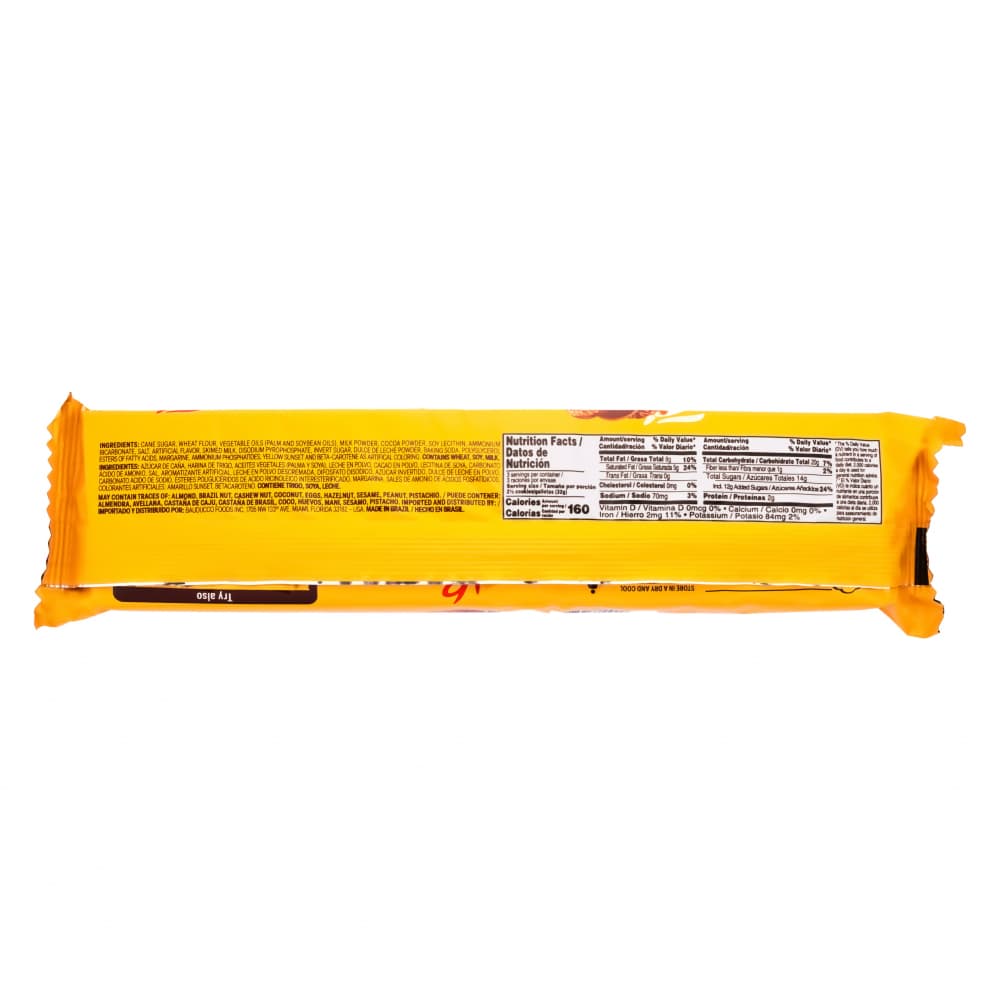 Galletas de caramelo salado Bauducco (96 g / 3.4 oz) - Miniatura 3