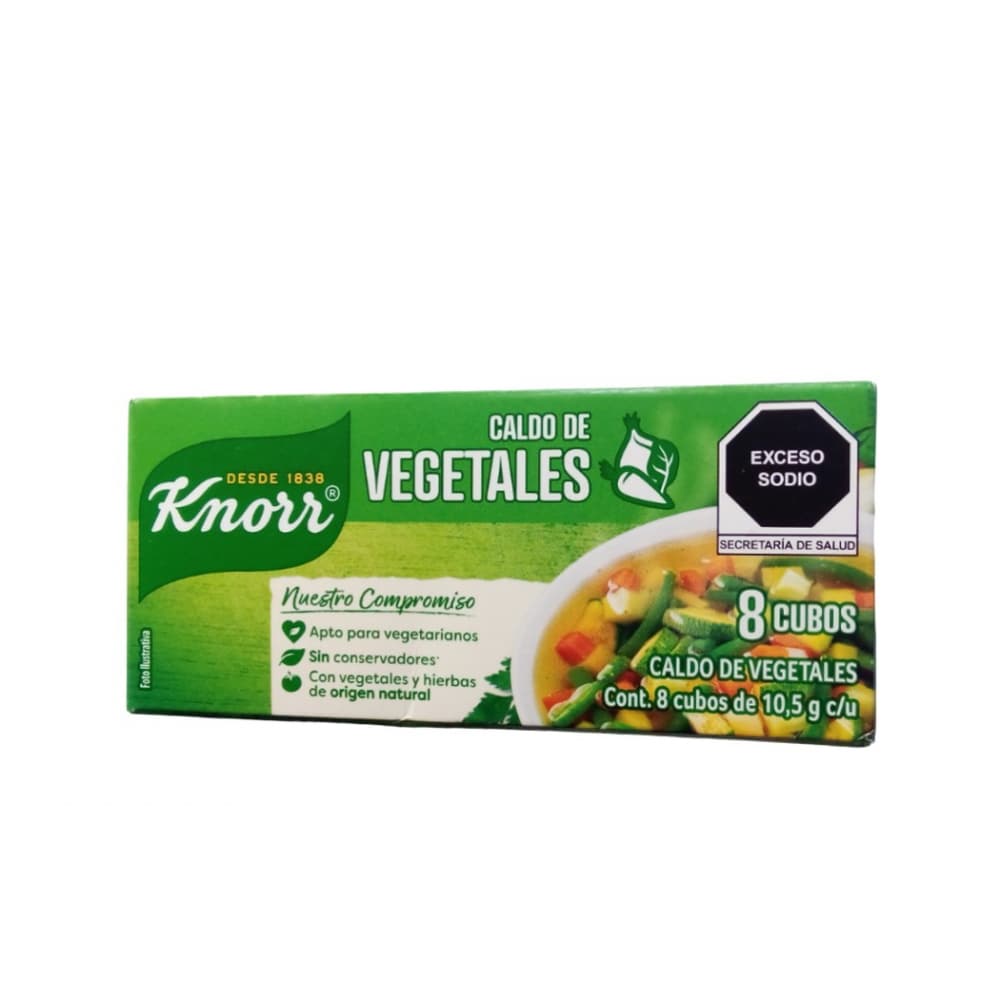Caldo de vegetales Knorr (8 x 10.5 g) - Miniatura 2