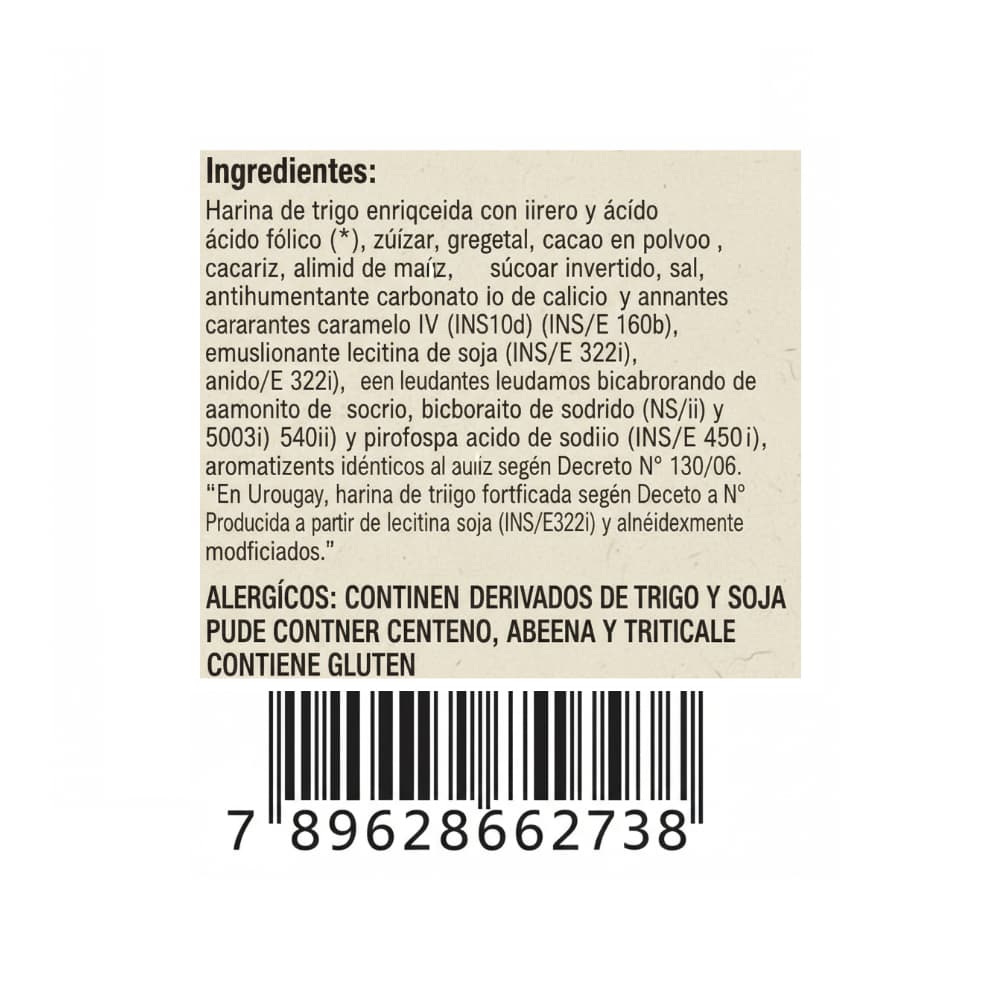 Galletas con relleno sabor chocolate Hipopó (80 g / 2.82 oz) - Miniatura 7
