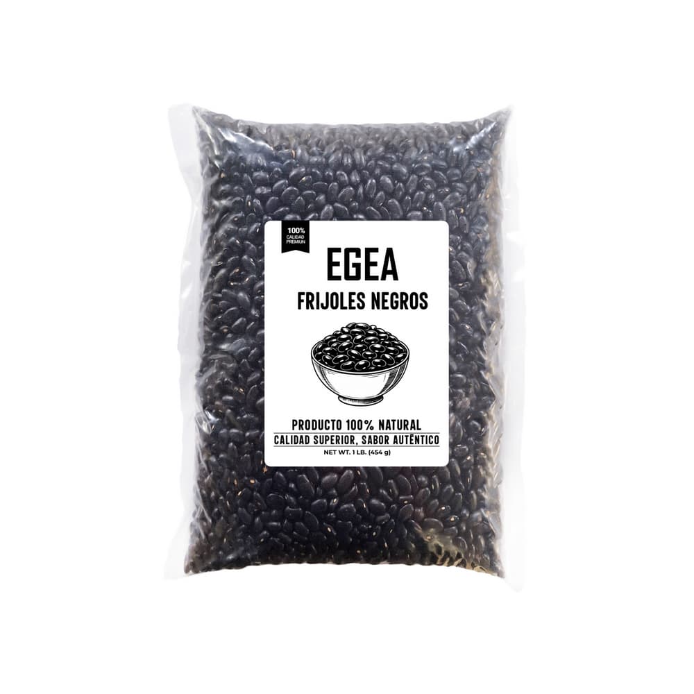 Frijoles negros EGEA (454 g / 1 lb) - Imagen 1