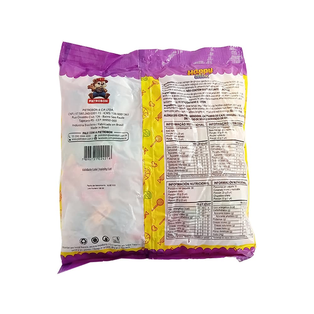 Caramelos Happy Mix (600 g / 21.16 oz) - Miniatura 3