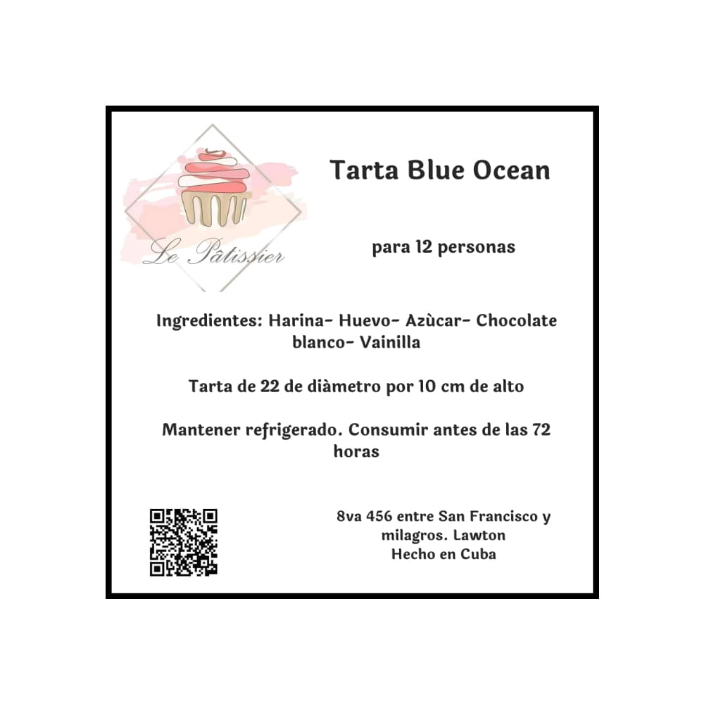 Tarta Blue Ocean Le Patissier (12 personas) - Miniatura 4