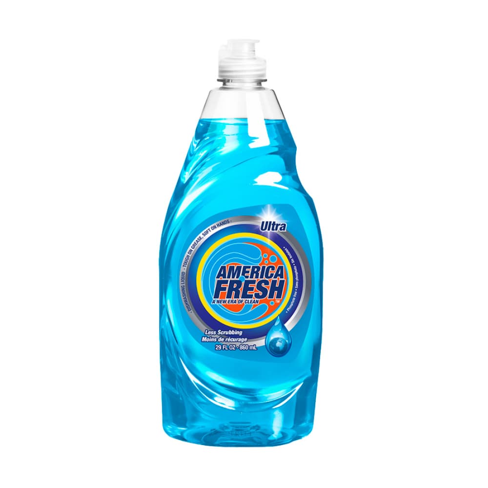 Detergente lavavajillas ultra azul America Fresh (860 ml / 29 fl oz) - Miniatura 5