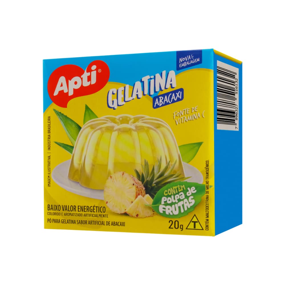 Gelatina sabor piña (5 x 20 g) - Miniatura 2