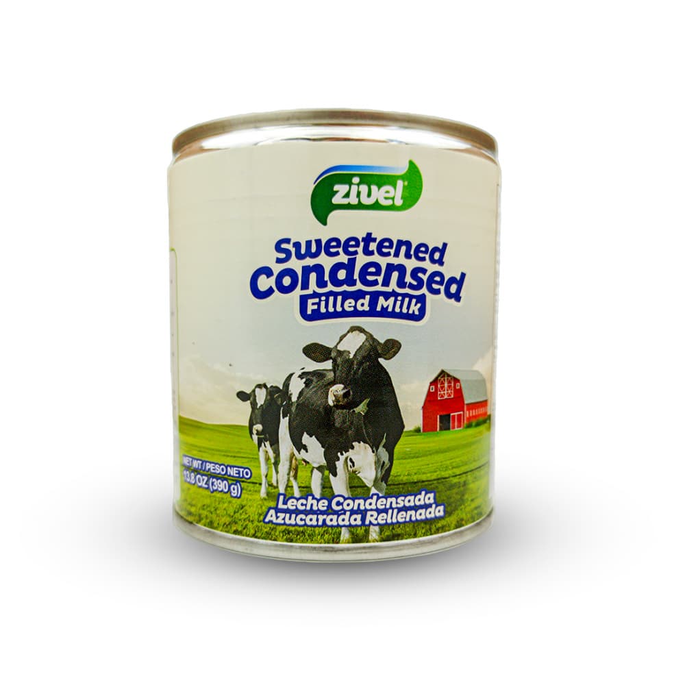 Leche condensada azucarada rellenada Zivel (390 g / 13.75 oz) - Imagen 1