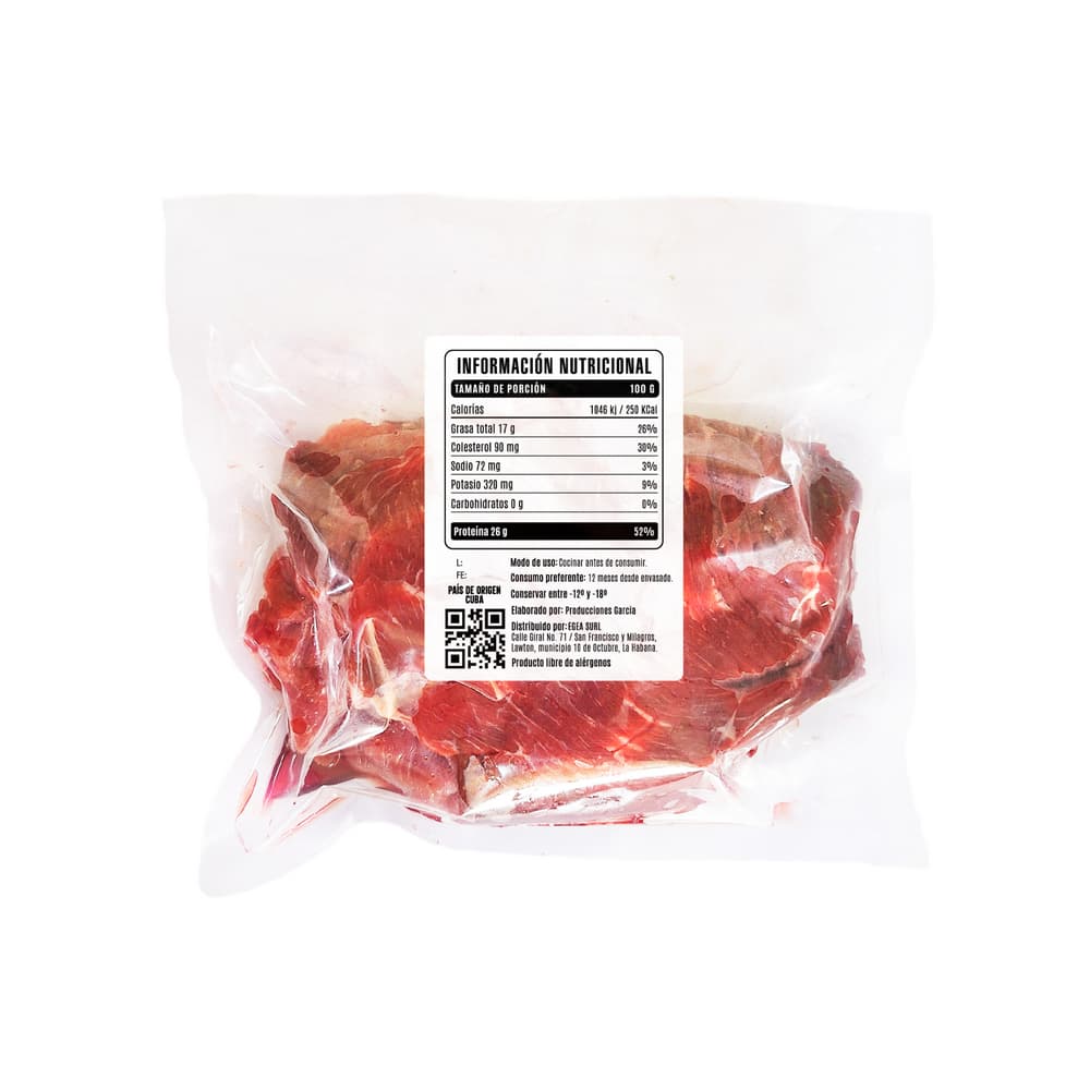 Carne de res lasqueada Cosecha Real (4 x 1 kg / 2.2 lb) - Miniatura 2