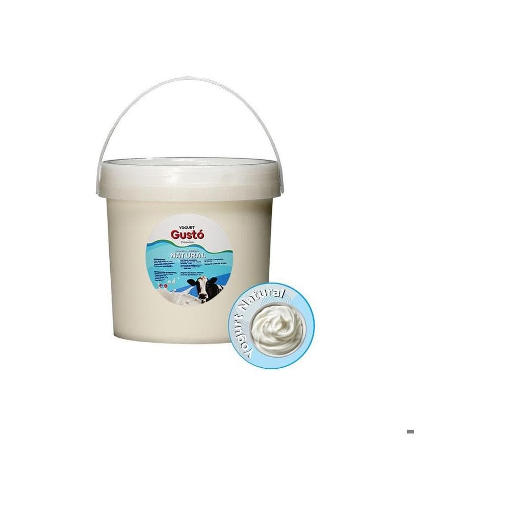 Yogurt Probiótico Natural Gustó Premium (4 L) - Miniatura 5