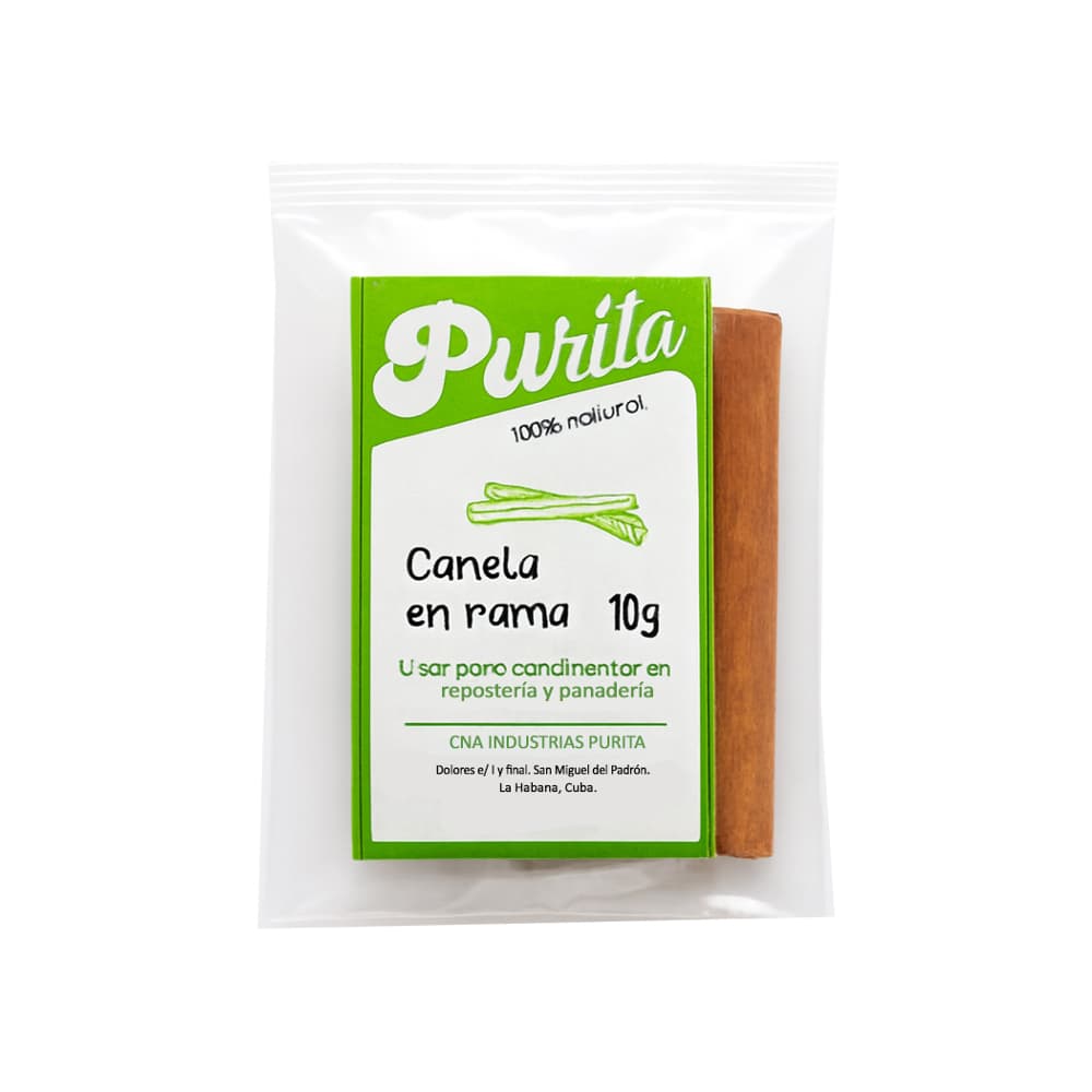 Canela en rama Purita (10 g) - Imagen 1