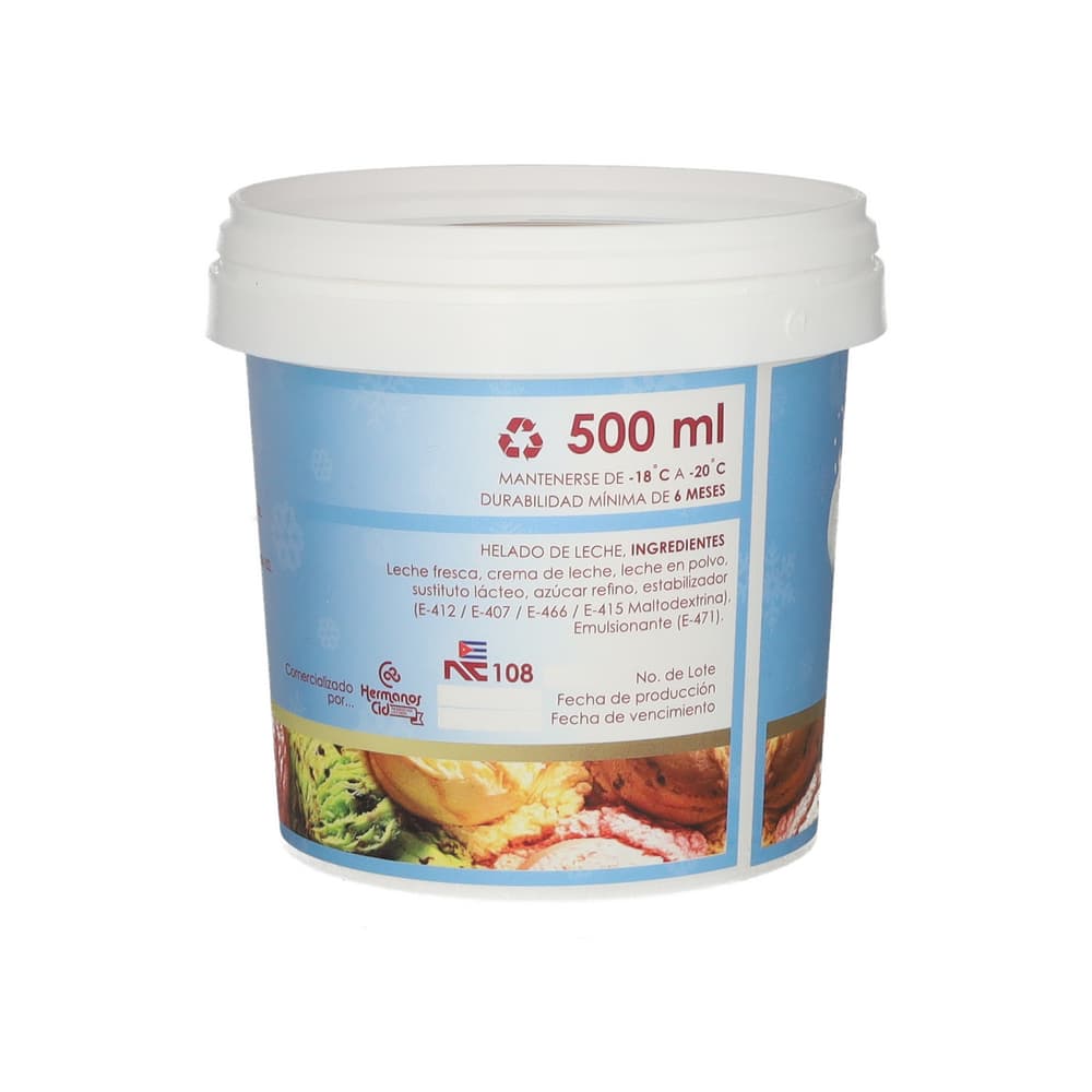 Helado sabor dulce de leche CID (500 ml) - Miniatura 3