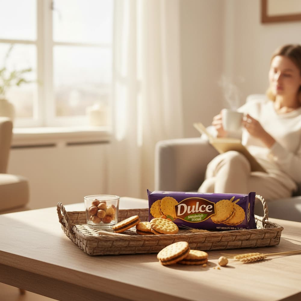 Galleta rellena sabor avellana Dulce (150 g / 5.29 oz) - Miniatura 4