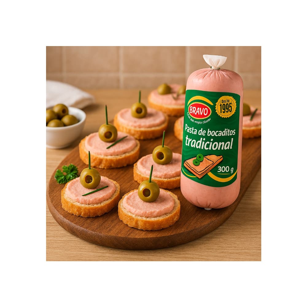 Pasta de bocadito tradicional Bravo (300 g / 10.6 oz) - Miniatura 4