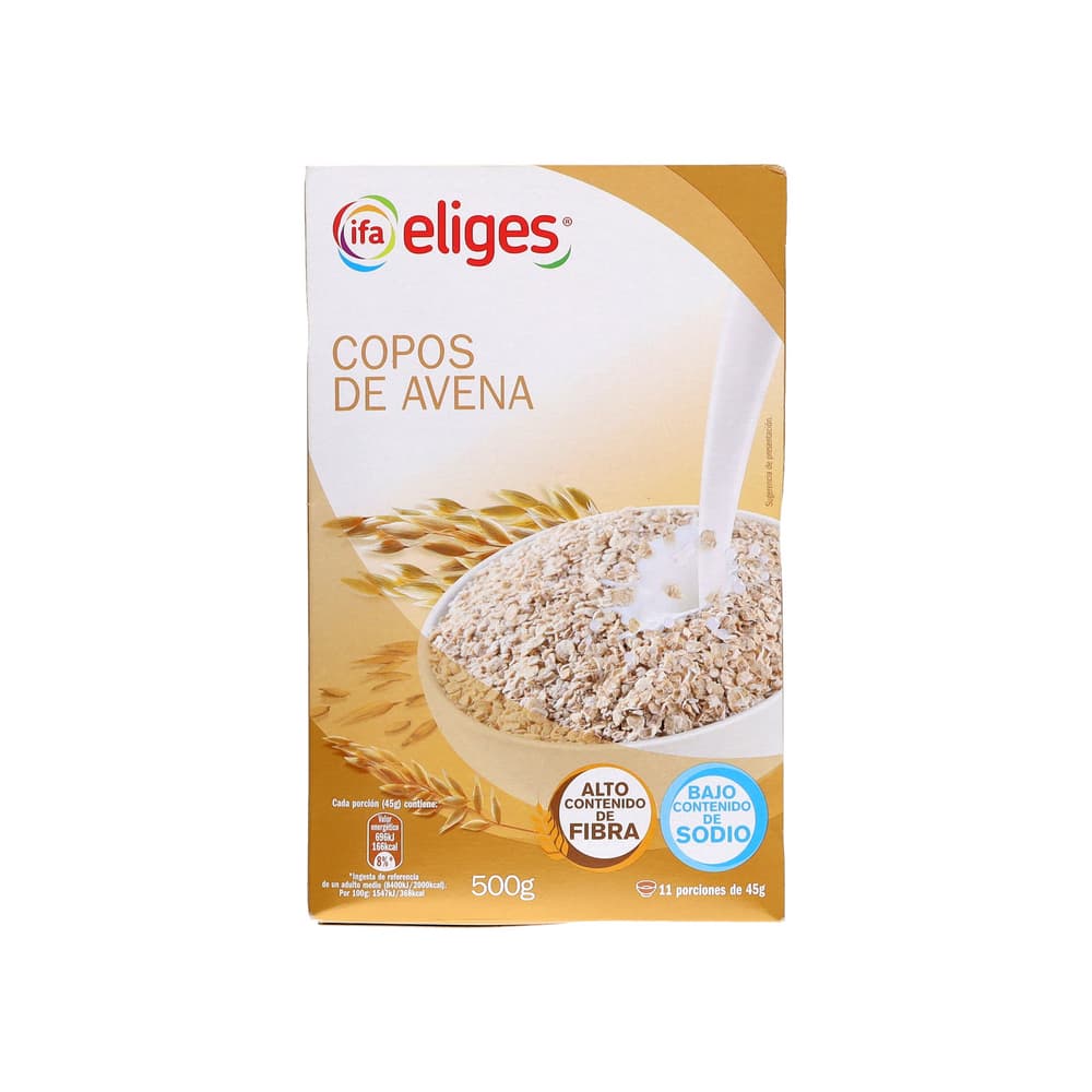 Copos de avena Ifa eliges (500 g / 1.1 lb) - Imagen 1