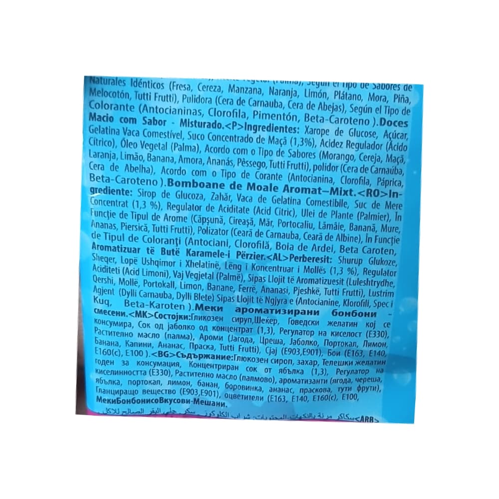 Gominolas con sabor a fruta Mix Fruit Jelly Gold (100 g / 3.5 oz) - Miniatura 3