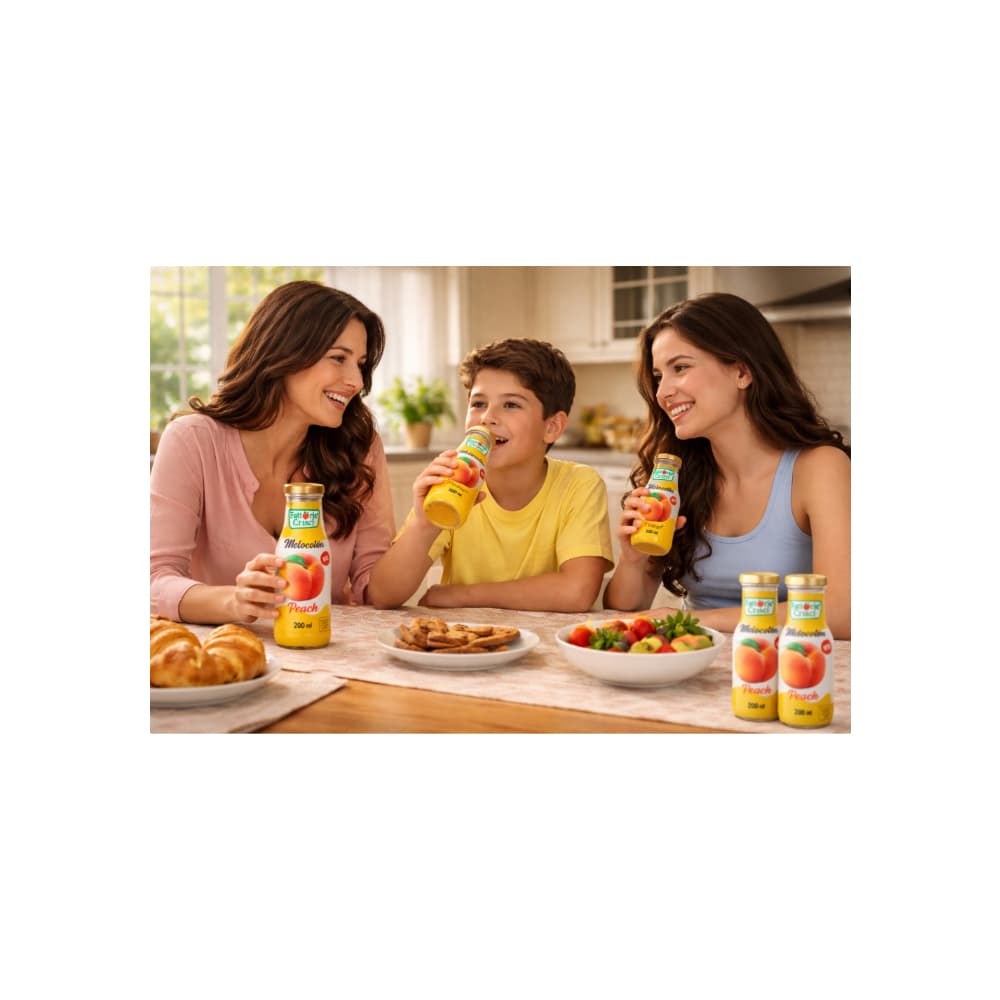 Jugo de melocotón Fattorie Crisci (6 x 200 ml) - Miniatura 2