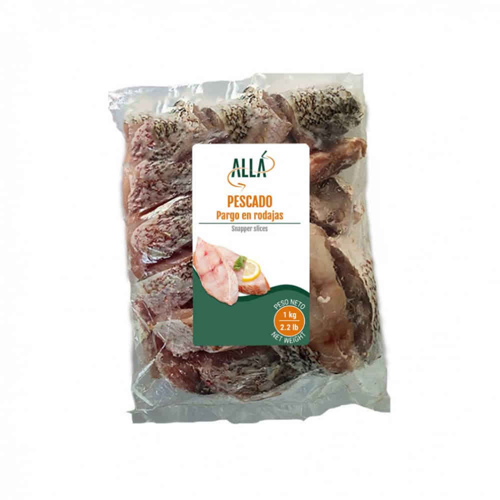 Pescado pargo en rodajas ALLÁ (1 kg / 2.2 lb) - Miniatura 2