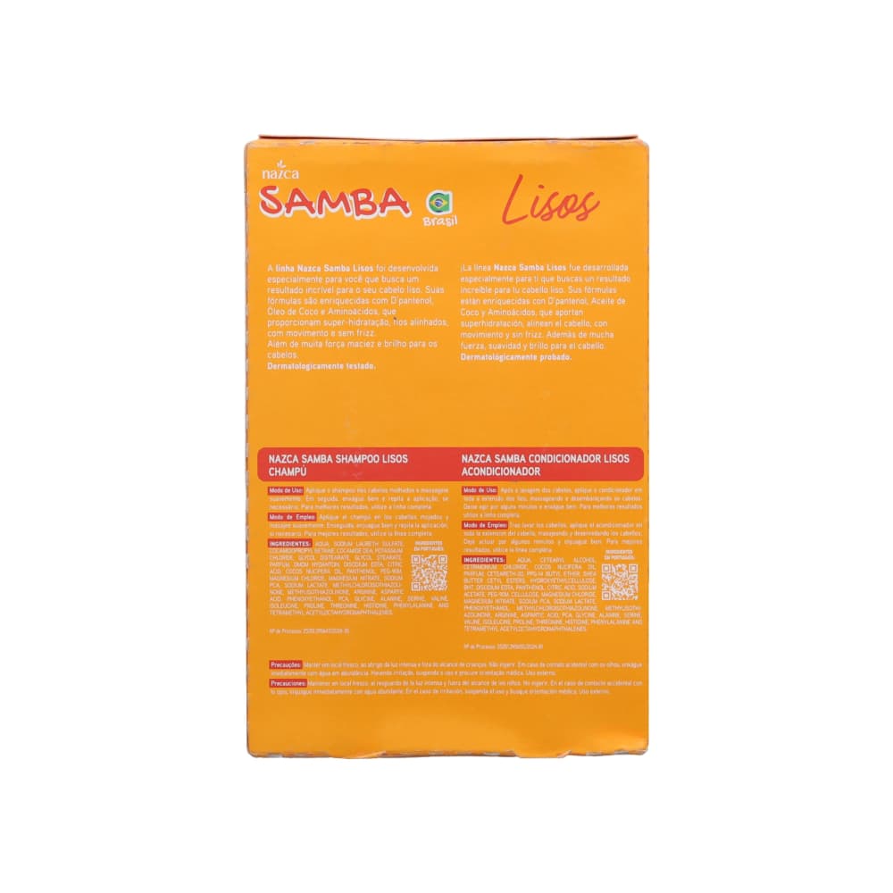 Kit champú y acondicionador Samba Lisos (325 ml / 10.9 oz) - Miniatura 4