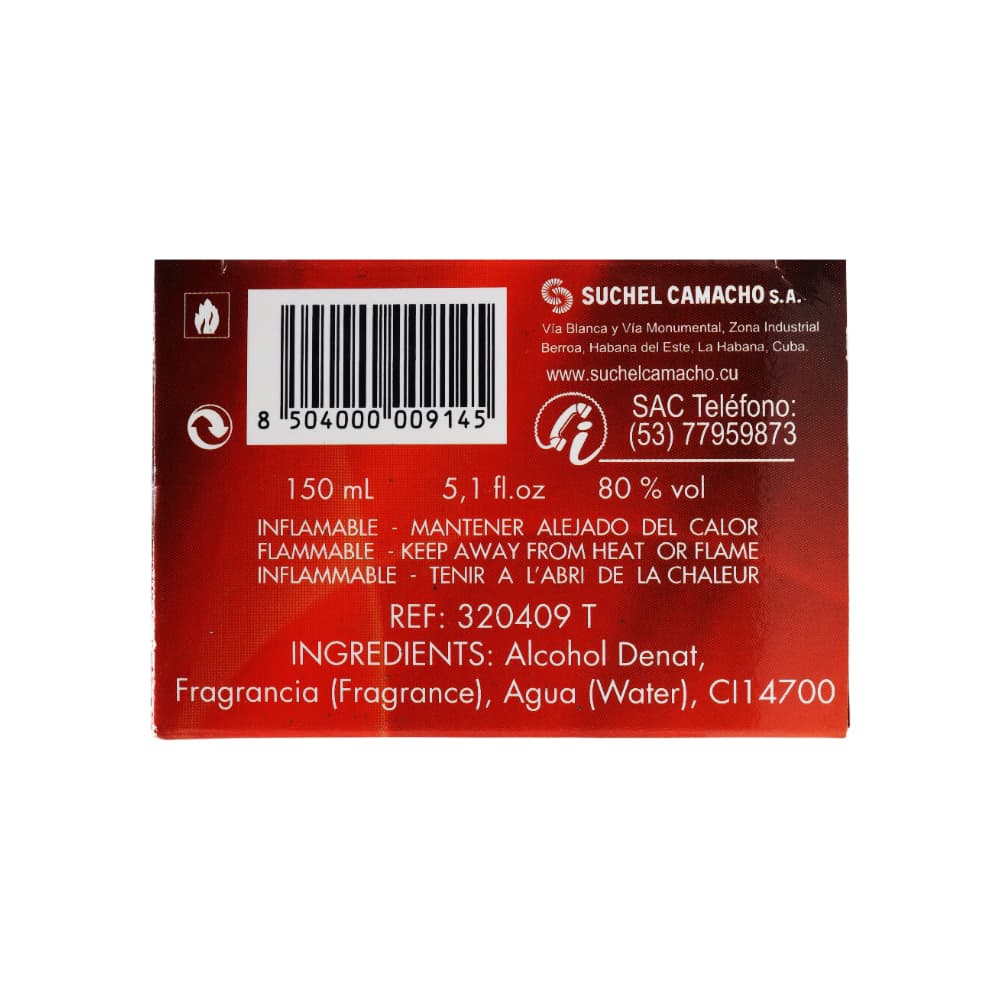 Eau de toilette de mujer Aromas de Diva Dance Suchel Camacho (150 ml) - Miniatura 3