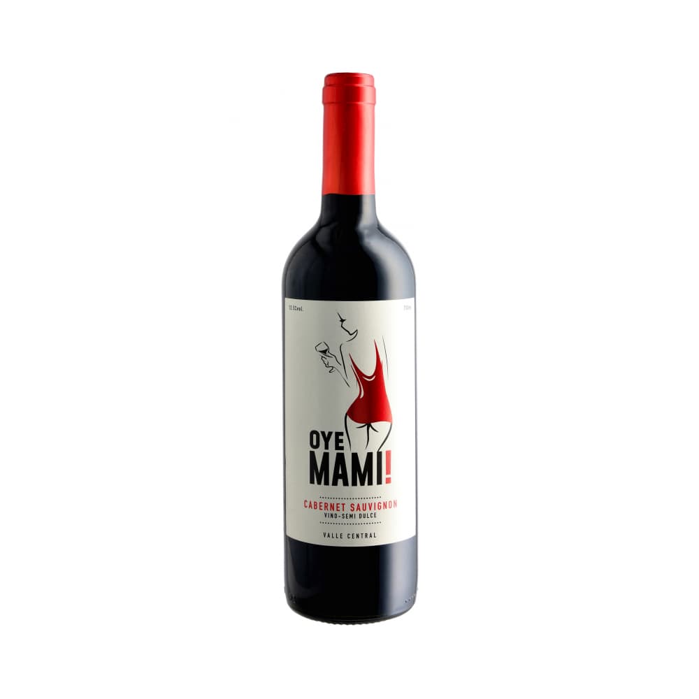 Vino semidulce Cabernet Sauvignon Oye Mami (750 ml) - Imagen 1