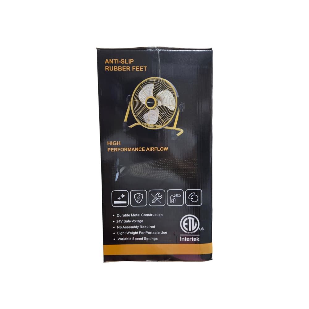 Ventilador recargable de alta velocidad para exteriores de 12" GeekAire - Miniatura 3