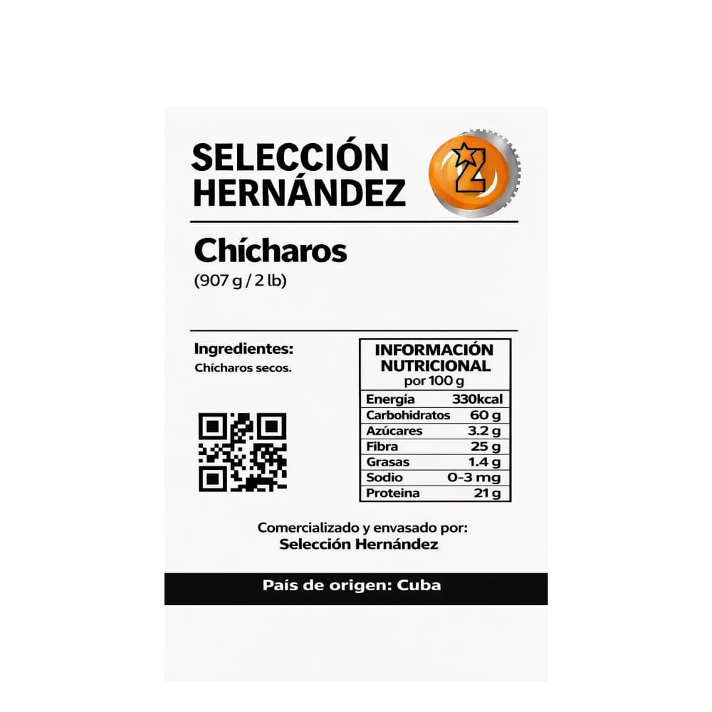 Chícharos Selección Hernández (907 g / 2 lb) - Miniatura 2