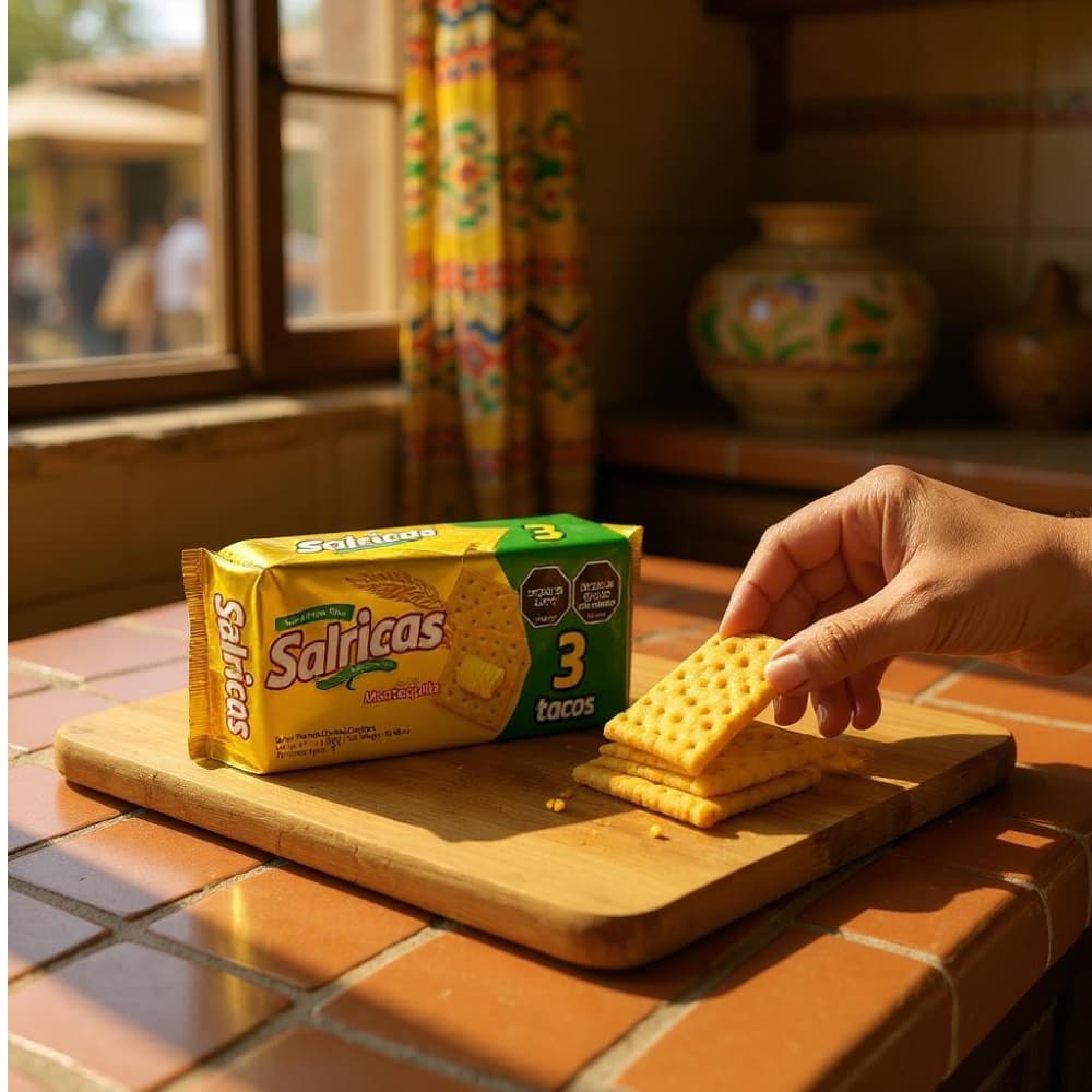 Galletas saladas sabor mantequilla Salricas (300 g / 10.58 oz) - Miniatura 2