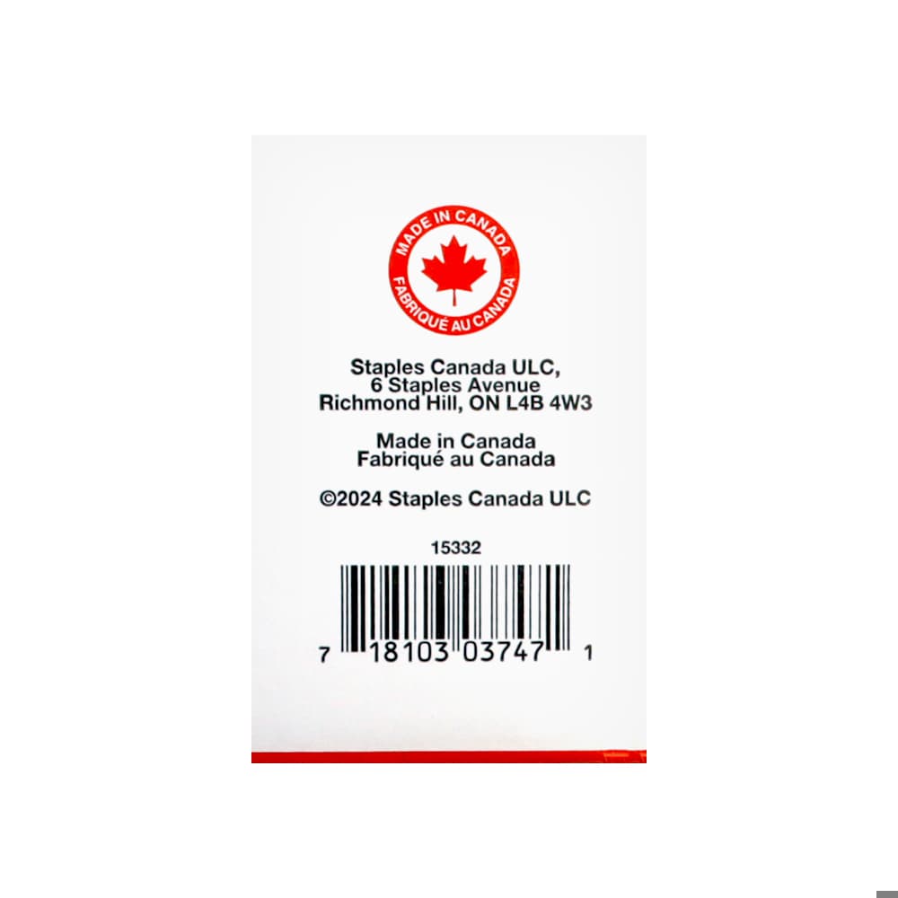 Paquete de hojas formato carta Staples (500 U) - Miniatura 4