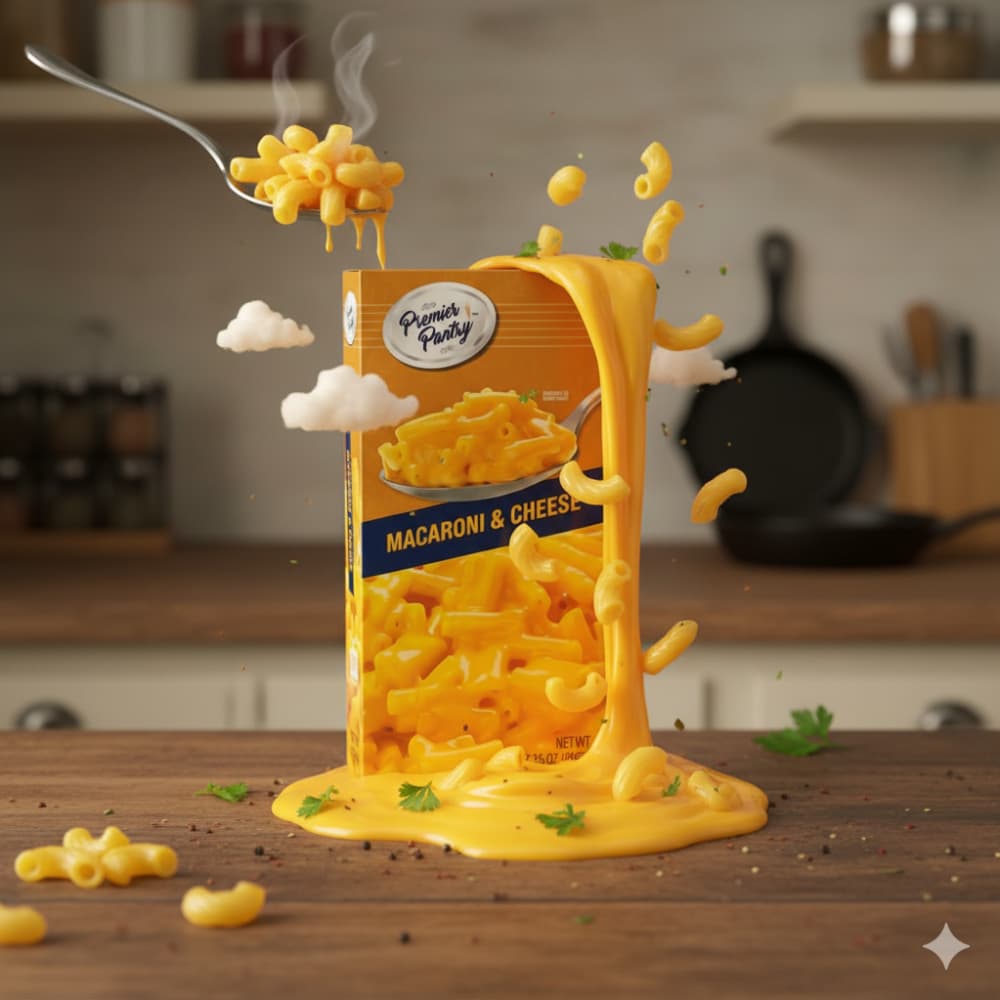 Macarrones con queso Premier Pantry (206 g / 7.25 oz) - Miniatura 4