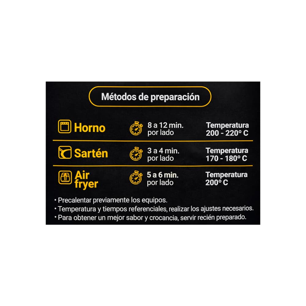 Anillos de merluza apanados con trozos de cebolla El Golfo (300 g / 10.58 oz) - Miniatura 4