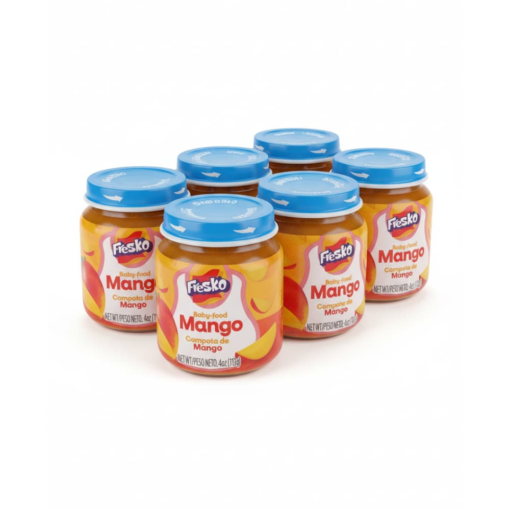 Compota de mango Fresko (6 x 113 g / 4 oz) - Imagen 1