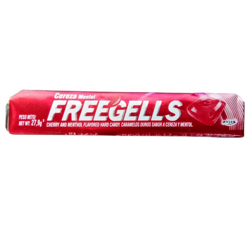 Caramelos duros sabor cereza Freegells (27.9 g) - Imagen 1