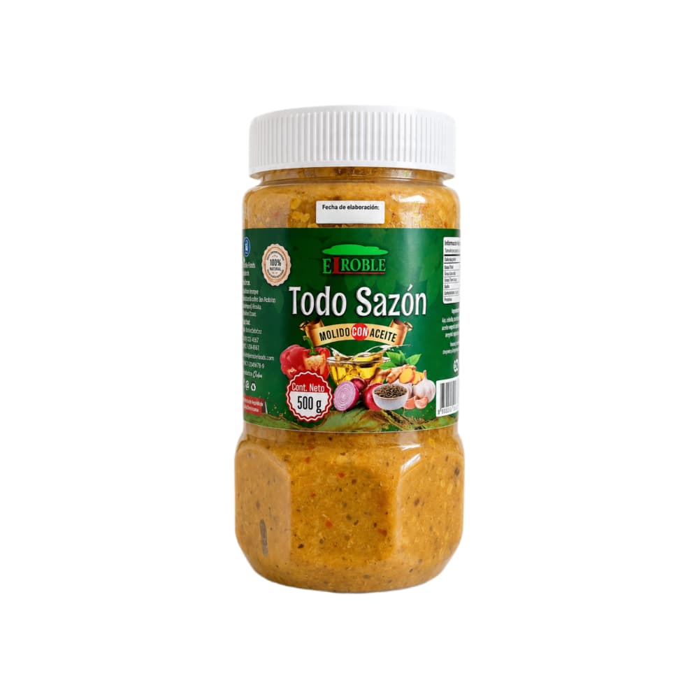 Todo sazón molido con aceite El Roble (500 g / 1.1 lb) - Miniatura 1