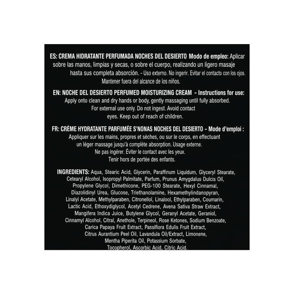 Crema Noches del Desierto Loe (200 ml) - Miniatura 3