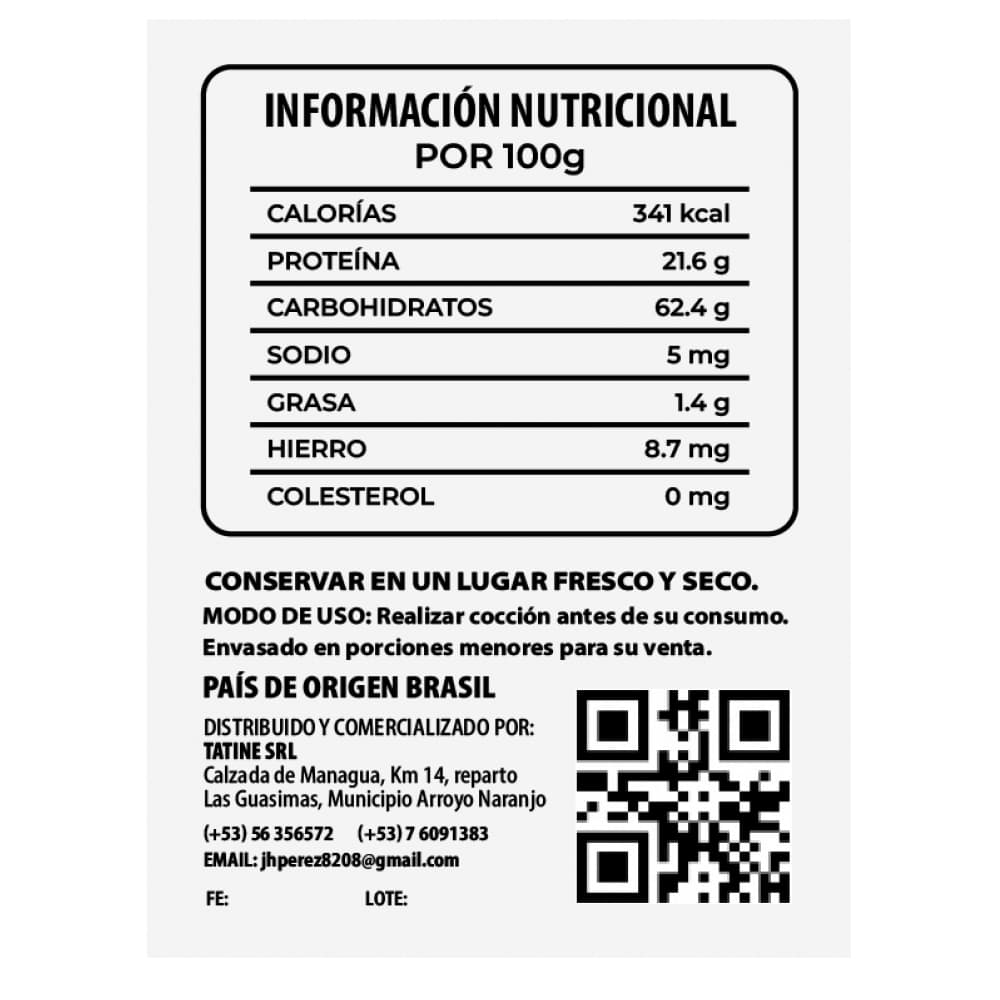 Frijoles colorados Campo Vivo (1.36 kg / 3 lb) - Miniatura 4