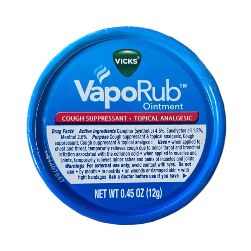Vaporub ungüento Vicks (12 g) - Miniatura 3