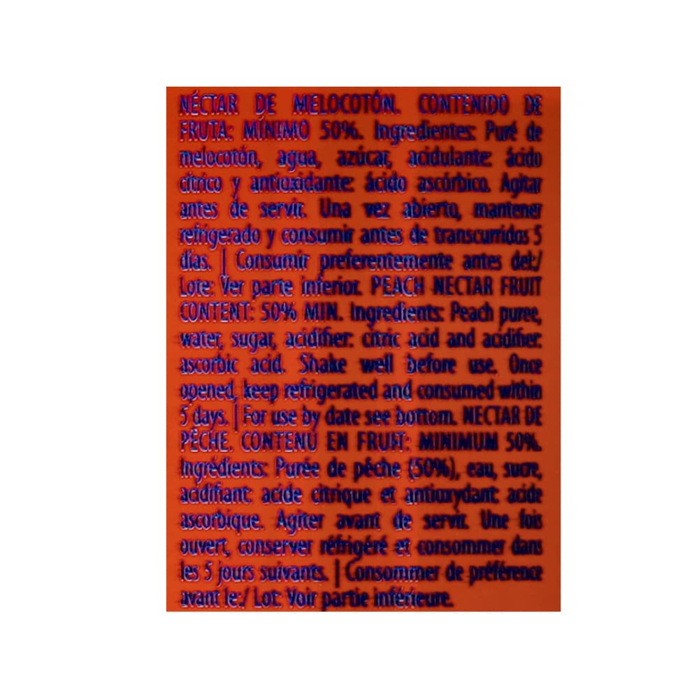 Néctar de melocotón Rostoy (330 ml) - Miniatura 2